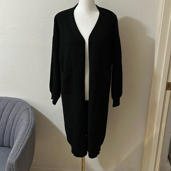 Long Black Cardigan - Picture 1 of 1